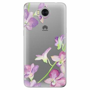 Odolné silikónové puzdro iSaprio - Purple Orchid - Huawei Y5 2017 / Y6 2017 vyobraziť