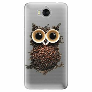 Odolné silikónové puzdro iSaprio - Owl And Coffee - Huawei Y5 2017 / Y6 2017 vyobraziť