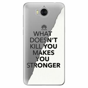 Odolné silikónové puzdro iSaprio - Makes You Stronger - Huawei Y5 2017 / Y6 2017 vyobraziť