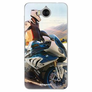 Odolné silikónové puzdro iSaprio - Motorcycle 10 - Huawei Y5 2017 / Y6 2017 vyobraziť
