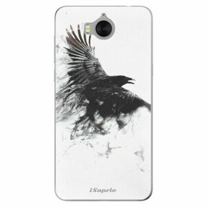 Odolné silikónové puzdro iSaprio - Dark Bird 01 - Huawei Y5 2017 / Y6 2017 vyobraziť