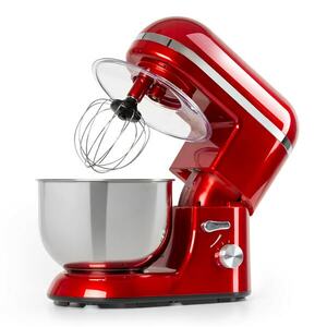 Klarstein Bella Elegance, kuchynský robot, 2000 W, 1, 7 HP, 6 stupňov, 5 litrov, červený vyobraziť