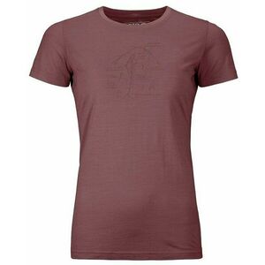 Ortovox 120 Tec Lafatscher Topo T-Shirt W Mountain Rose S Outdoorové tričko vyobraziť