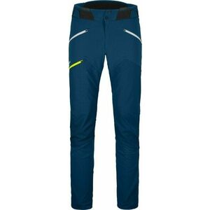 Ortovox Westalpen Softshell Pants M Petrol Blue XL Outdoorové nohavice vyobraziť