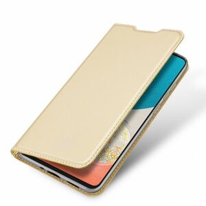 Dux Ducis Skin Pro knižkové kožené puzdro na Samsung Galaxy A73, zlaté vyobraziť
