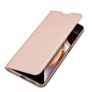 Dux Ducis Skin Pro knižkové kožené puzdro na Poco M4 Pro 5G, ružové vyobraziť
