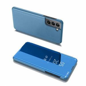 MG Clear View knižkové puzdro na Samsung Galaxy S22 Plus, modré vyobraziť