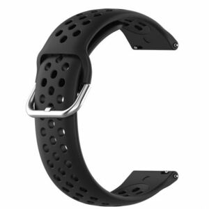 BStrap Silicone Dots remienok na Samsung Galaxy Watch 42mm remienok, black (SSG013C0102) vyobraziť