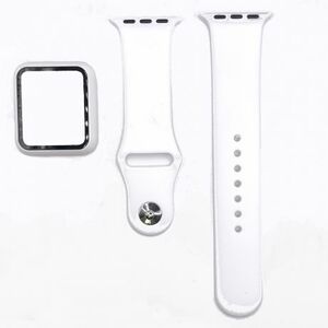 BStrap Silicone remienok s puzdrom na Apple Watch 42mm, white (SAP012C10) vyobraziť