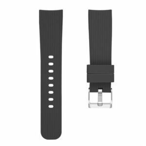 Samsung Galaxy Watch Active 2 40mm Silicone Line (Large) remienok, Black vyobraziť
