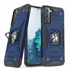 MG Ring Armor plastový kryt na Samsung Galaxy S22 Plus, modrý vyobraziť