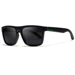 KDEAM Sunbury 2 slnečné okuliare, Black & Green / Black (GKD004C02) vyobraziť