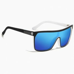 KDEAM Stockton 2 slnečné okuliare, Black & White / Blue (GKD022C02) vyobraziť