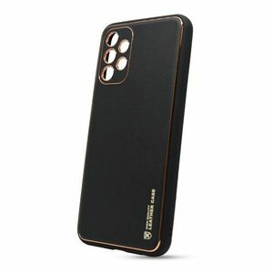 Puzdro Leather TPU Samsung Galaxy A13 4G A135 - čierne vyobraziť