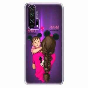 Odolné silikónové puzdro iSaprio - Mama Mouse Brunette and Girl - Honor 20 Pro vyobraziť