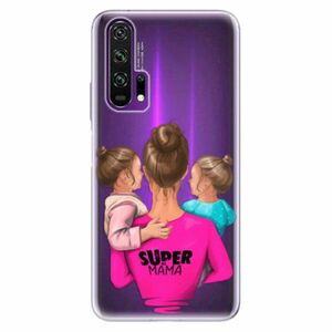 Odolné silikónové puzdro iSaprio - Super Mama - Two Girls - Honor 20 Pro vyobraziť