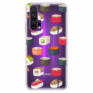 Odolné silikónové puzdro iSaprio - Sushi Pattern - Honor 20 Pro vyobraziť