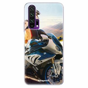 Odolné silikónové puzdro iSaprio - Motorcycle 10 - Honor 20 Pro vyobraziť