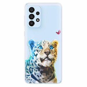 Odolné silikónové puzdro iSaprio - Leopard With Butterfly - Samsung Galaxy A33 5G vyobraziť