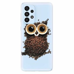 Odolné silikónové puzdro iSaprio - Owl And Coffee - Samsung Galaxy A33 5G vyobraziť