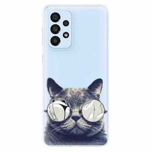 Odolné silikónové puzdro iSaprio - Crazy Cat 01 - Samsung Galaxy A33 5G vyobraziť