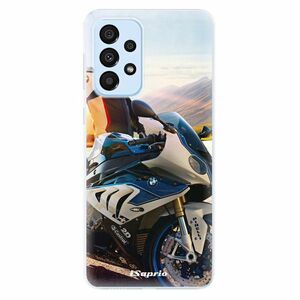 Odolné silikónové puzdro iSaprio - Motorcycle 10 - Samsung Galaxy A33 5G vyobraziť