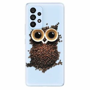 Odolné silikónové puzdro iSaprio - Owl And Coffee - Samsung Galaxy A53 5G vyobraziť