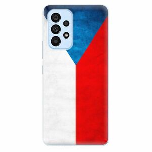 Odolné silikónové puzdro iSaprio - Czech Flag - Samsung Galaxy A53 5G vyobraziť