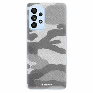 Odolné silikónové puzdro iSaprio - Gray Camuflage 02 - Samsung Galaxy A73 5G vyobraziť