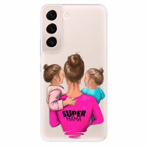 Odolné silikónové puzdro iSaprio - Super Mama - Two Girls - Samsung Galaxy S22 5G vyobraziť