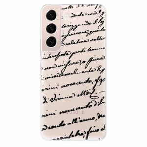 Odolné silikónové puzdro iSaprio - Handwriting 01 - black - Samsung Galaxy S22 5G vyobraziť