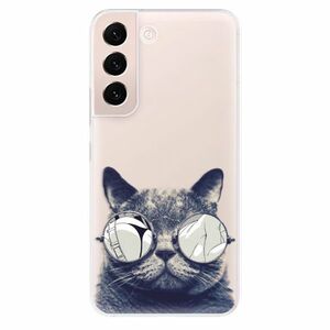Odolné silikónové puzdro iSaprio - Crazy Cat 01 - Samsung Galaxy S22 5G vyobraziť