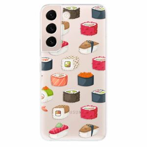 Odolné silikónové puzdro iSaprio - Sushi Pattern - Samsung Galaxy S22 5G vyobraziť