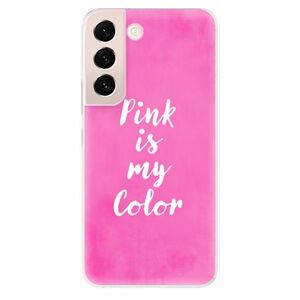 Odolné silikónové puzdro iSaprio - Pink is my color - Samsung Galaxy S22 5G vyobraziť