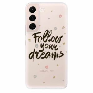 Odolné silikónové puzdro iSaprio - Follow Your Dreams - black - Samsung Galaxy S22 5G vyobraziť