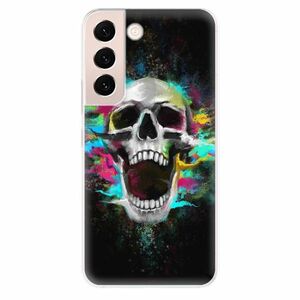 Odolné silikónové puzdro iSaprio - Skull in Colors - Samsung Galaxy S22 5G vyobraziť