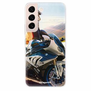 Odolné silikónové puzdro iSaprio - Motorcycle 10 - Samsung Galaxy S22 5G vyobraziť