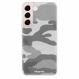 Odolné silikónové puzdro iSaprio - Gray Camuflage 02 - Samsung Galaxy S22 5G vyobraziť