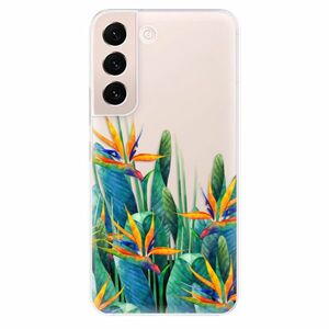 Odolné silikónové puzdro iSaprio - Exotic Flowers - Samsung Galaxy S22+ 5G vyobraziť