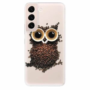 Odolné silikónové puzdro iSaprio - Owl And Coffee - Samsung Galaxy S22+ 5G vyobraziť