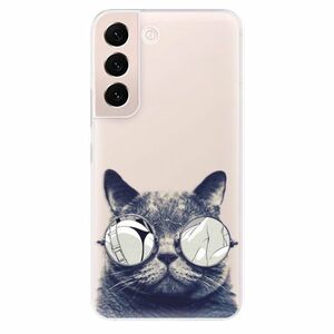 Odolné silikónové puzdro iSaprio - Crazy Cat 01 - Samsung Galaxy S22+ 5G vyobraziť