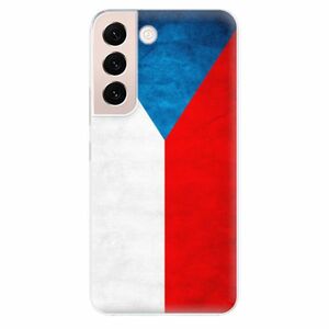 Odolné silikónové puzdro iSaprio - Czech Flag - Samsung Galaxy S22+ 5G vyobraziť