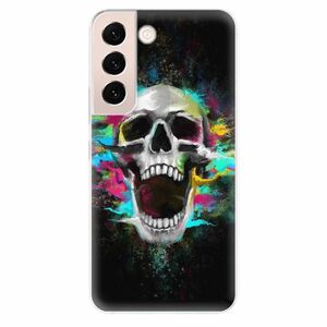 Odolné silikónové puzdro iSaprio - Skull in Colors - Samsung Galaxy S22+ 5G vyobraziť