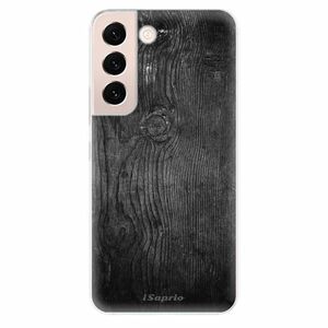 Odolné silikónové puzdro iSaprio - Black Wood 13 - Samsung Galaxy S22+ 5G vyobraziť