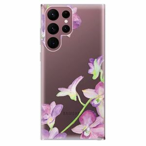 Odolné silikónové puzdro iSaprio - Purple Orchid - Samsung Galaxy S22 Ultra 5G vyobraziť