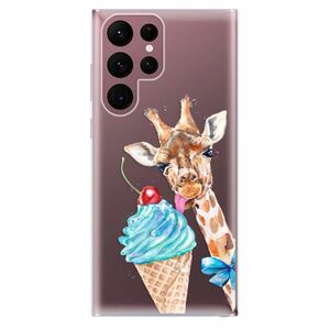 Odolné silikónové puzdro iSaprio - Love Ice-Cream - Samsung Galaxy S22 Ultra 5G vyobraziť