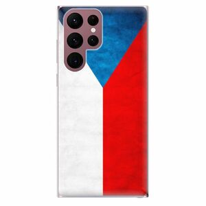 Odolné silikónové puzdro iSaprio - Czech Flag - Samsung Galaxy S22 Ultra 5G vyobraziť