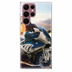 Odolné silikónové puzdro iSaprio - Motorcycle 10 - Samsung Galaxy S22 Ultra 5G vyobraziť