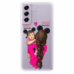 Odolné silikónové puzdro iSaprio - Mama Mouse Brunette and Girl - Samsung Galaxy S21 FE 5G vyobraziť
