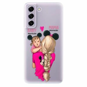 Odolné silikónové puzdro iSaprio - Mama Mouse Blond and Girl - Samsung Galaxy S21 FE 5G vyobraziť